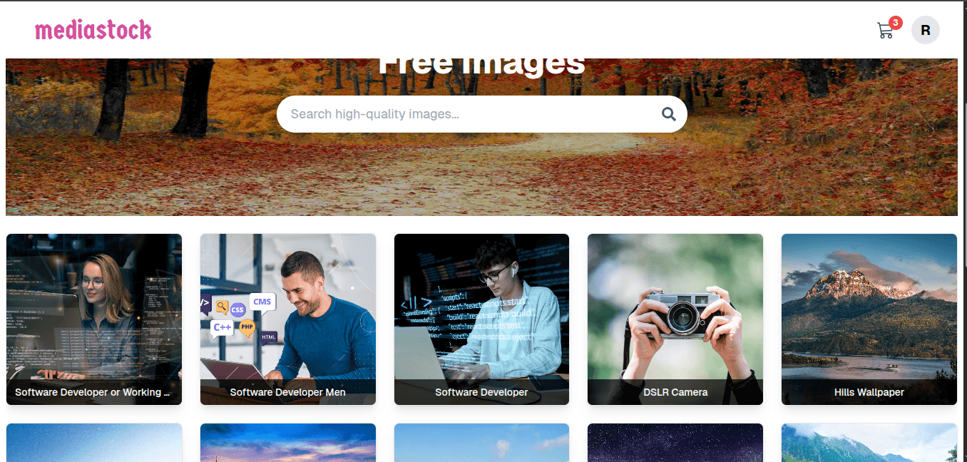 Mediastock: Image Storage App screenshot 1